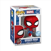 Buy Marvel Comics - Spiderman with "Sandwich the Dog" Exclusive Pop! Vinyl [RS]