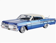 Buy Get Low - 1:24 1964 Chevy Impala (Metallic Blue)