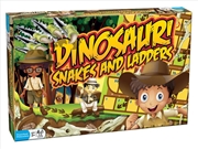 Buy Dinosaur Snakes & Ladders