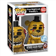 Buy Five Nights at Freddy's - Withered Golden Freddy US Exclusive Pop! Vinyl [RS]