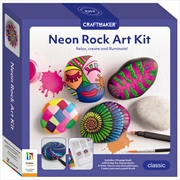 Buy Craft Maker Neon Rock Art Kit