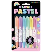 Buy Kaleidoscope 6 Kawaii Pastel Markers