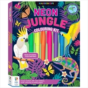 Buy Kaleidoscope Colouring Kit Neon Jungle