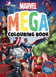 Buy Marvel: Mega Colouring Book (Starring Captain America)