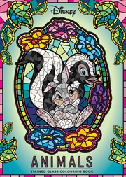 Buy Disney Animals: Stained Glass Adult Colouring Book