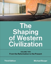 Buy The Shaping Of Western Civiliz