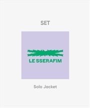 Buy Le Sserafim - Crazy Japan 3rd Single Album Weverse Gift Solo Jacket 5 Set