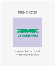 Buy Le Sserafim - Crazy Japan 3rd Single Album Weverse Gift 3 Set (Limited Edition A+B+Standard Edition)