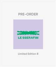 Buy Le Sserafim - Crazy Japan 3rd Single Album Weverse Gift Limited Edition B