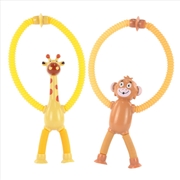 Buy Poptube Giraffe & Monkey