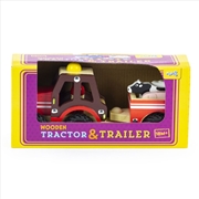 Buy Wooden Tractor & Trailer FSC™ 100% certified