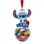 Buy Disney Christmas: Hanging Decoration Stitch On A Bauble