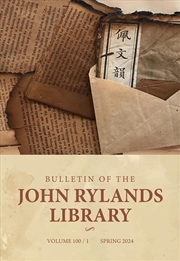 Buy Bulletin Of The John Rylands L