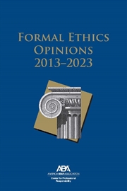 Buy Formal Ethics Opinions