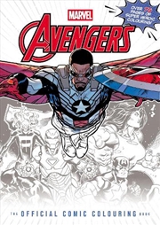 Buy Marvel Avengers: The Official Adult Colouring Book (Starring Captain America)