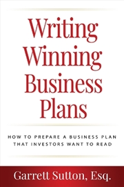 Buy Writing Winning Business Plans