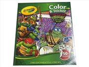 Buy Teenage Mutant Ninja Turtles Colour And Sticker