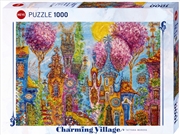 Buy Charming Village, Pink Trees