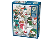 Buy Hill Of Snowmen 500Pc