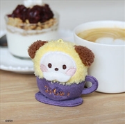 Buy Bt21 - Minini Plush Keyring Latte Chimmy