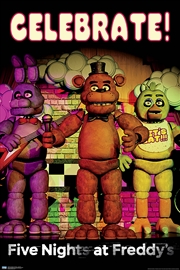 Buy Five Nights at Freddys - Celebrate - Reg Poster