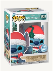 Buy Lilo & Stitch - Stitch w/Present Pop! RS