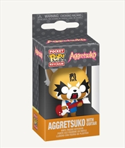 Buy Aggretsuko - Aggretsuko w/Guitar Pop! Keychain