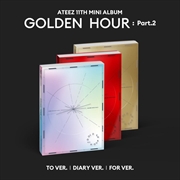 Buy Ateez - Golden Hour : Part.2 11th Mini Album Toktoq Gift Photobook Set