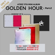 Buy Ateez - Golden Hour : Part.2 11th Mini Album Toktoq Gift Toktoq Set