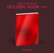 Buy Ateez - 11th Ep [Golden Hour : Part.2] Diary Ver