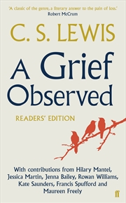 Buy A Grief Observed Readers' Edition