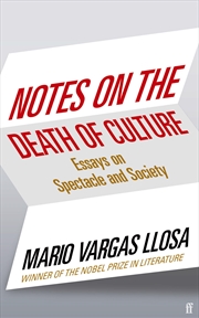 Buy Notes on the Death of Culture