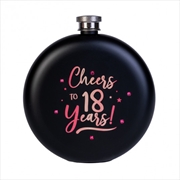 Buy Round Flask Rose Gold 18