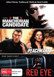 Buy Manchurian Candidate / The Peacemaker / Red Eye | Political Thrills Triple Feature, The