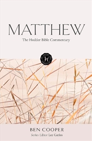 Buy The Hodder Bible Commentary: Matthew