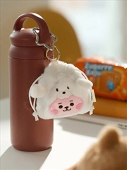 Buy Bt21 - Baby Fluffy String Mini Bag Charm Pouch Cooky