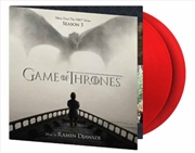 Buy Game Of Thrones Season 5 - Red Coloured Vinyl