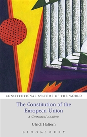 Buy The Constitution of the European Union: A Contextual Analysis