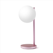 Buy Lexon Bubble Desk Lamp With Built-In Wireless Charger - Pink