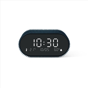 Buy Lexon Ray Clock Lcd Alarm Clock With Temperature / Humidity Display - Blue