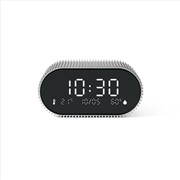 Buy Lexon Ray Clock Lcd Alarm Clock With Temperature / Humidity Display - Alu Polish