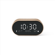 Buy Lexon Ray Clock Lcd Alarm Clock With Temperature / Humidity Display - Gold