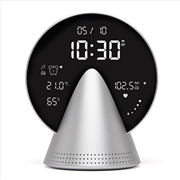 Buy Lexon Conic Radio Alarm Clock With Fm & Built-In Bluetooth Speaker - Alu Polish