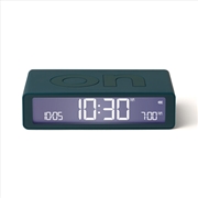 Buy Lexon Flip Classic Reversible Alarm Clock - Blue