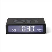 Buy Lexon Flip Classic Reversible Alarm Clock - Black