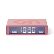 Buy Lexon Flip Classic Reversible Alarm Clock - Pink