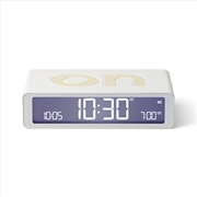 Buy Lexon Flip Classic Reversible Alarm Clock - White