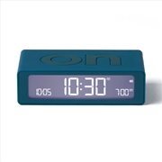 Buy Lexon Flip Mini Reversible Alarm Clock - Blue