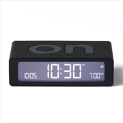 Buy Lexon Flip Mini Reversible Alarm Clock - Black