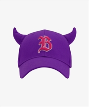 Buy Babymonster - Drip 1st Full Album Official MD Horn Ballcap Purple